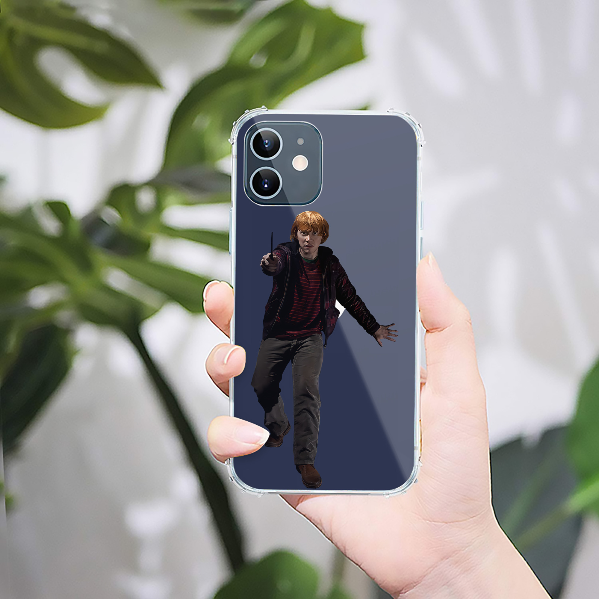 （画像用） Harry Potter ハリー・ポッターシリーズ 【iPhone 12シリーズ対応】透明スマホケース（クリアソフトケース）